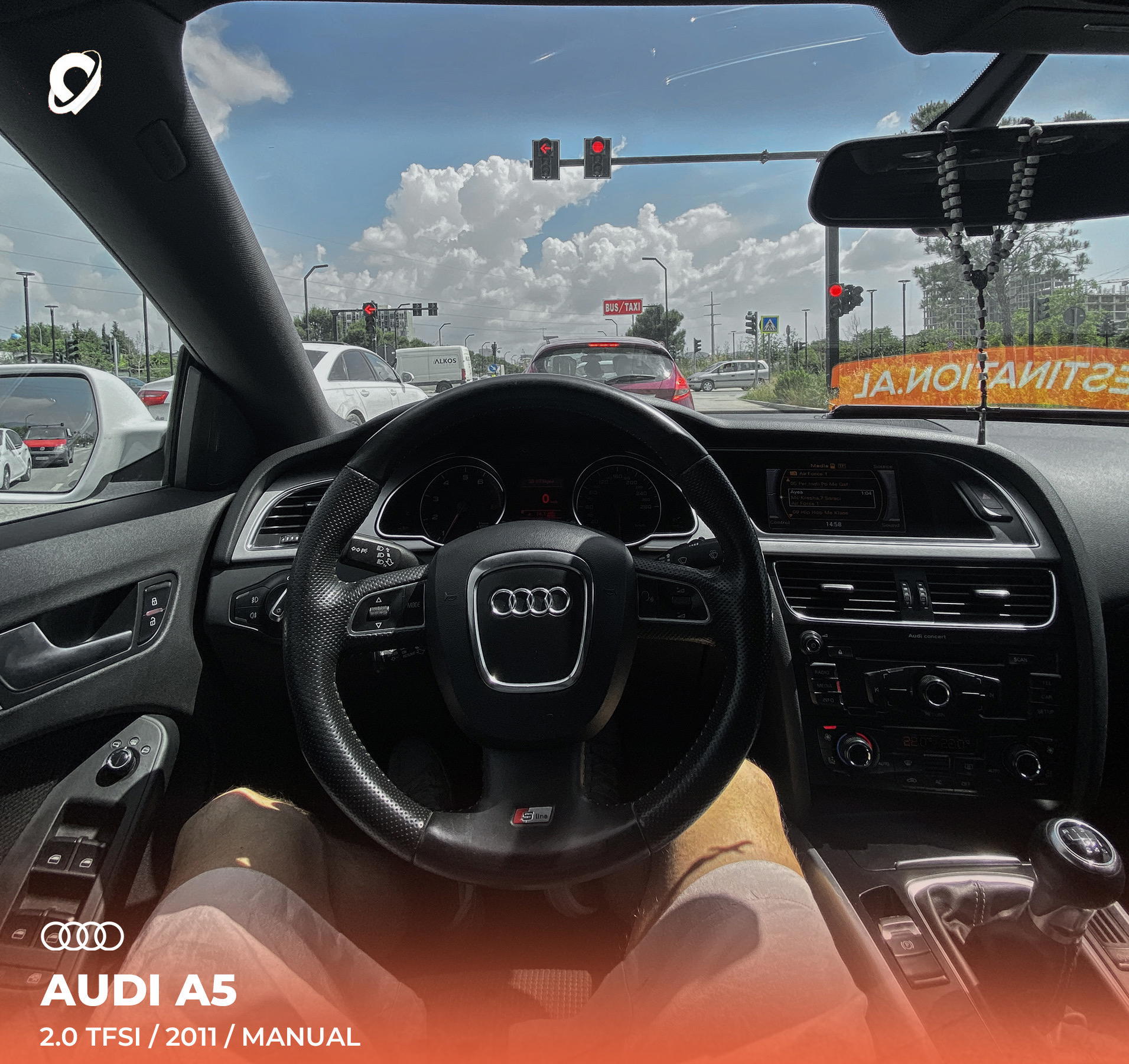 Audi A5 Sport - side view