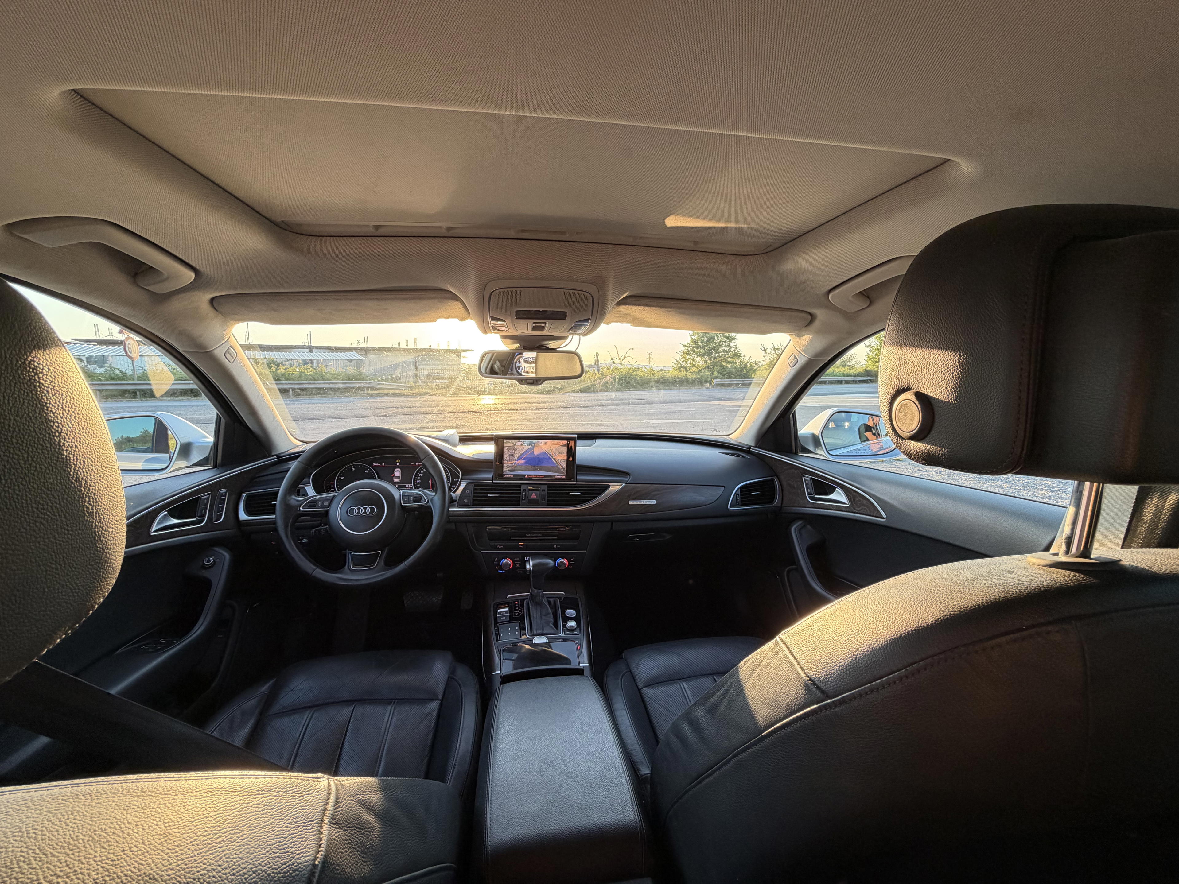 Audi A6 - side view