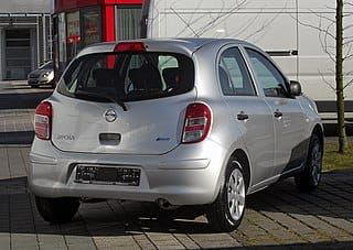 Nissan Micra - side view