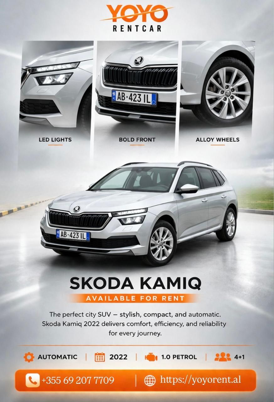 Skoda Kamiq - side view