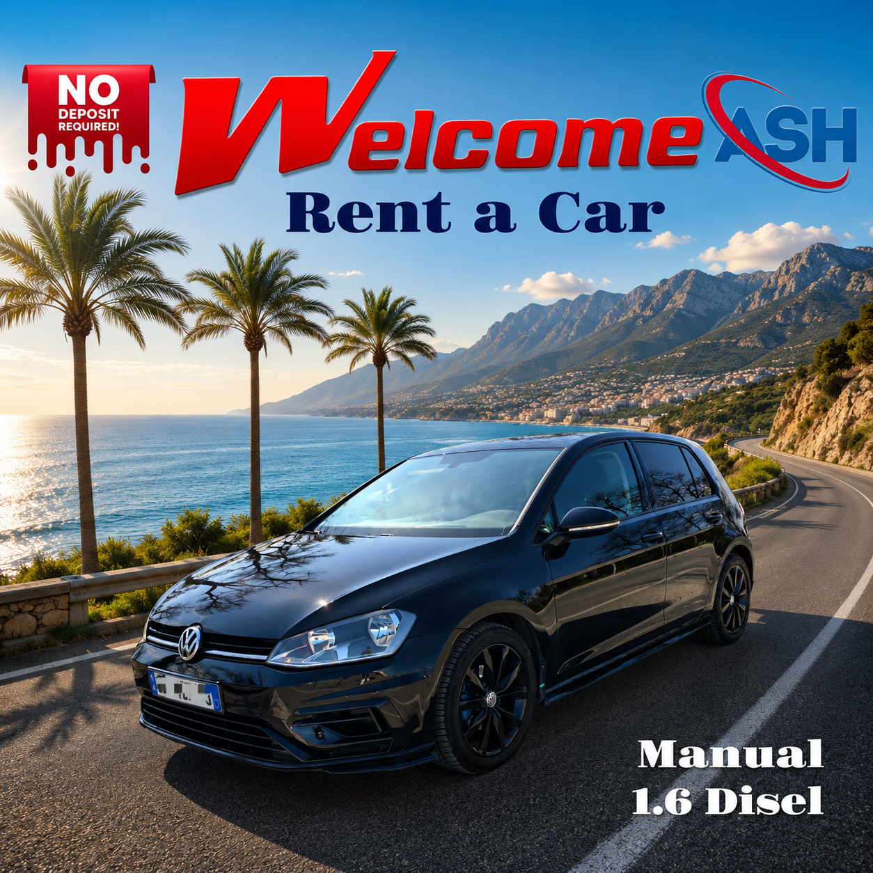 Volkswagen Golf for rent