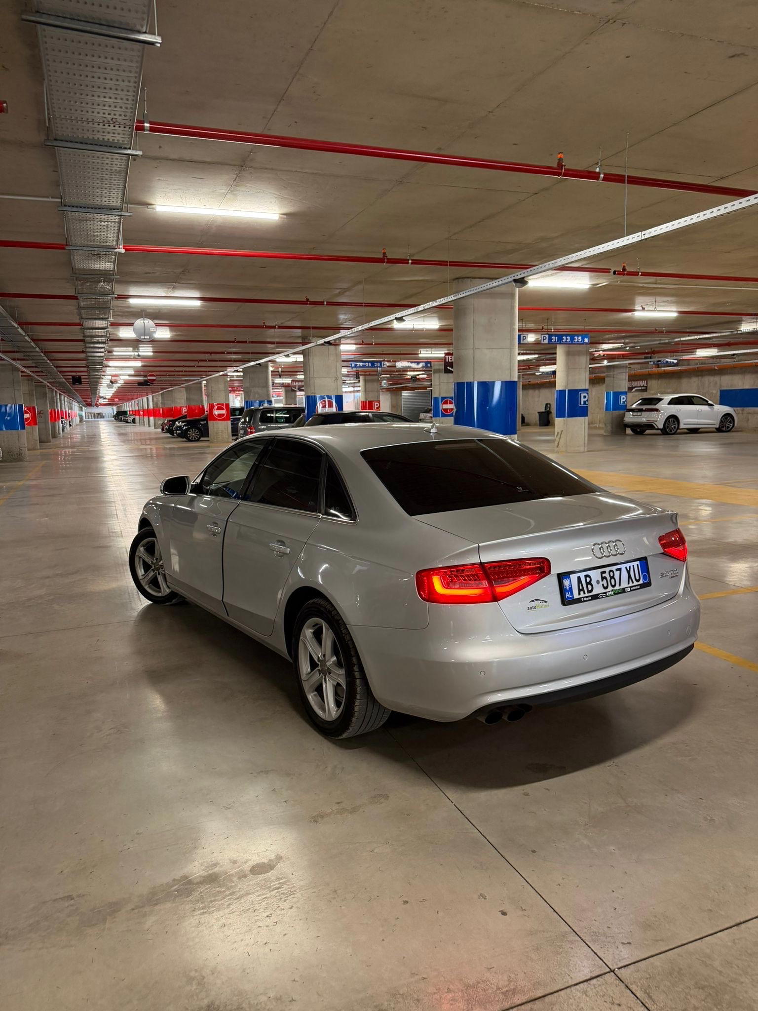 Audi A4 - side view