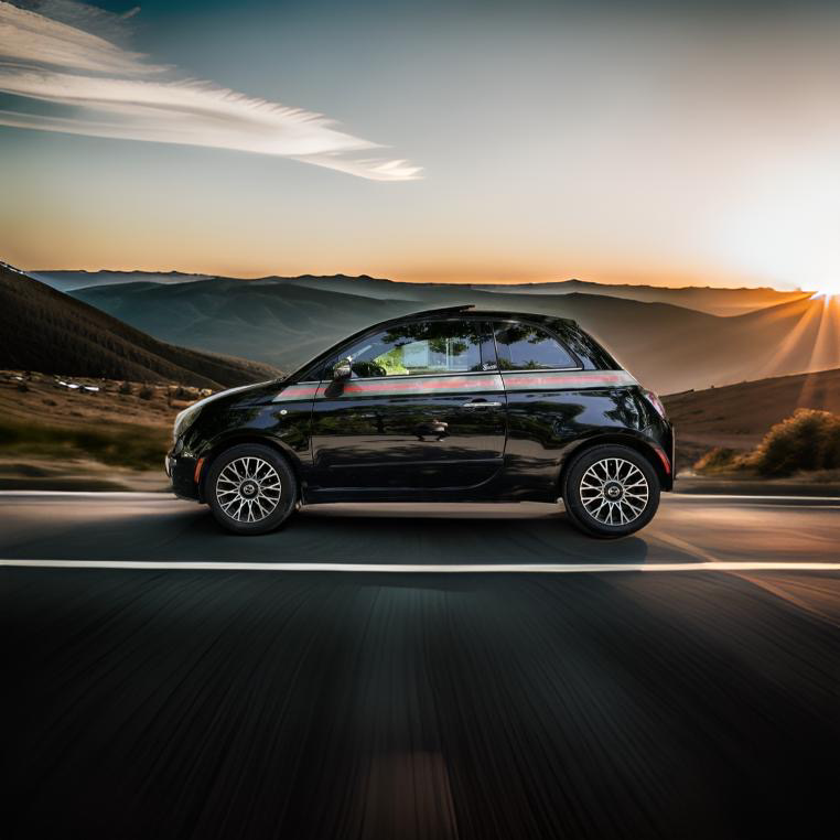 FIAT 500 - side view