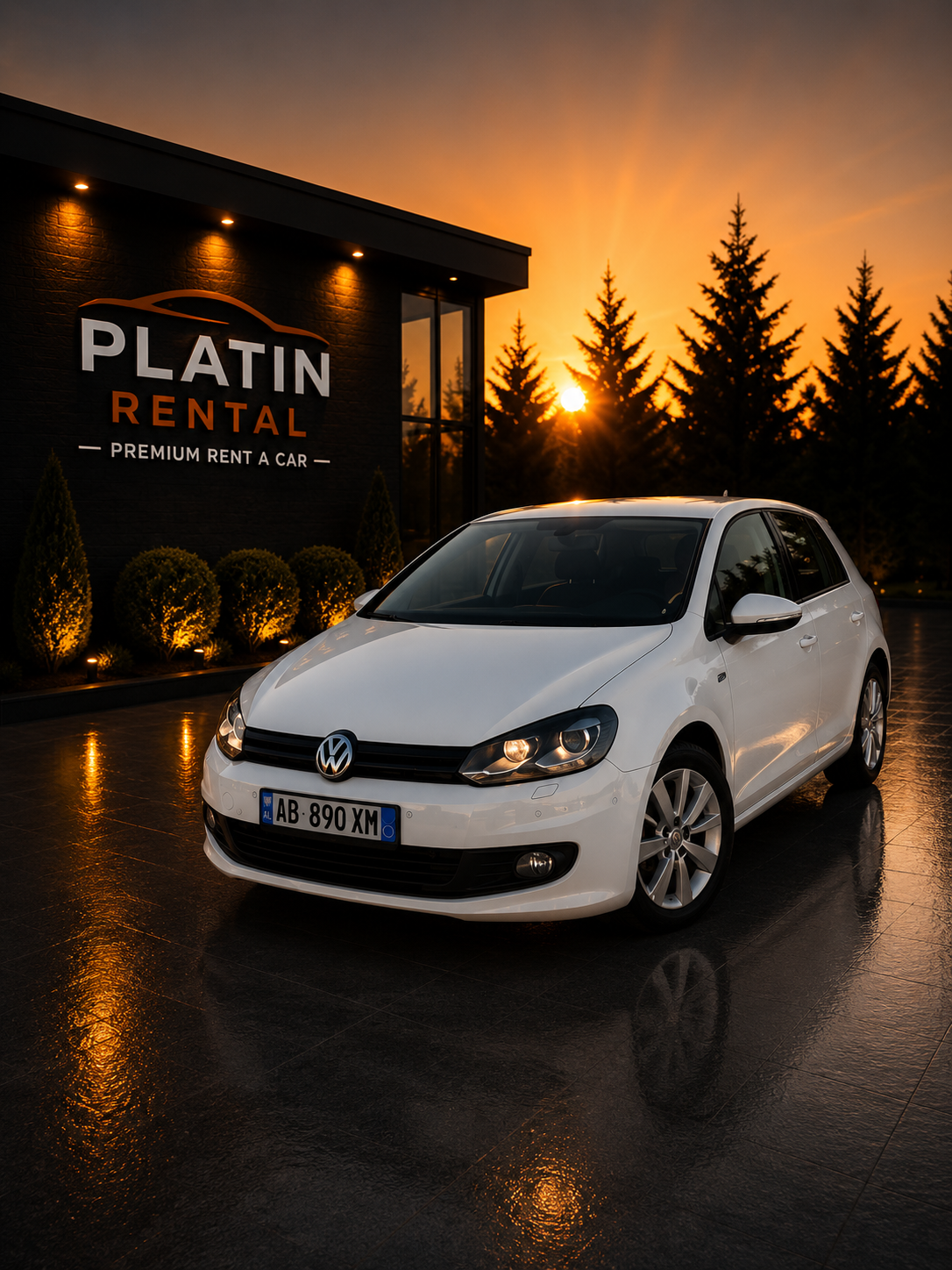 Volkswagen Golf for rent