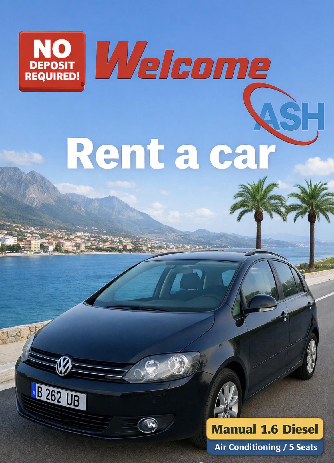 Volkswagen Golf Plus for rent