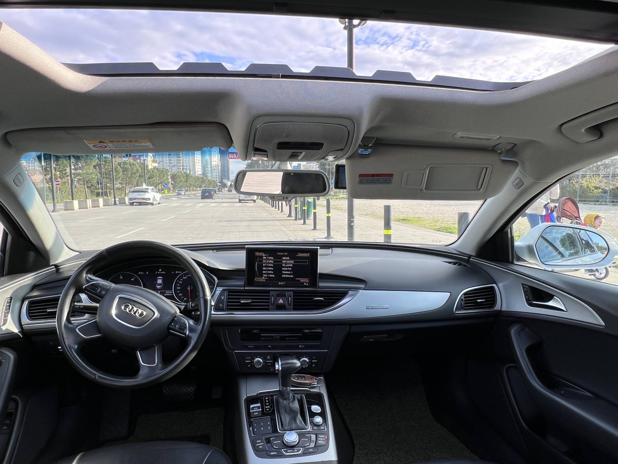 Audi A6 - side view