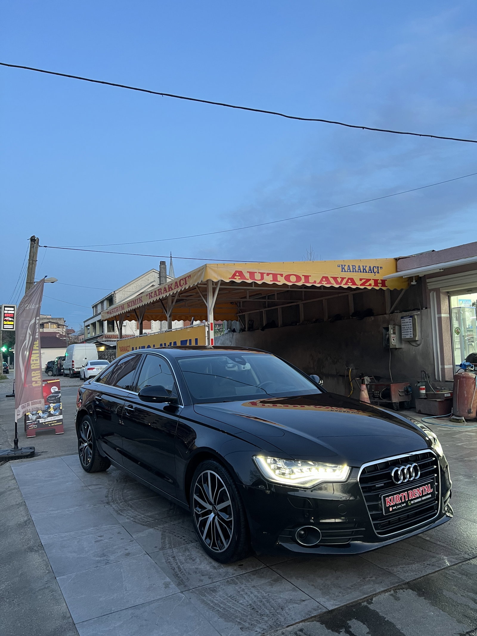 Audi A6 - side view