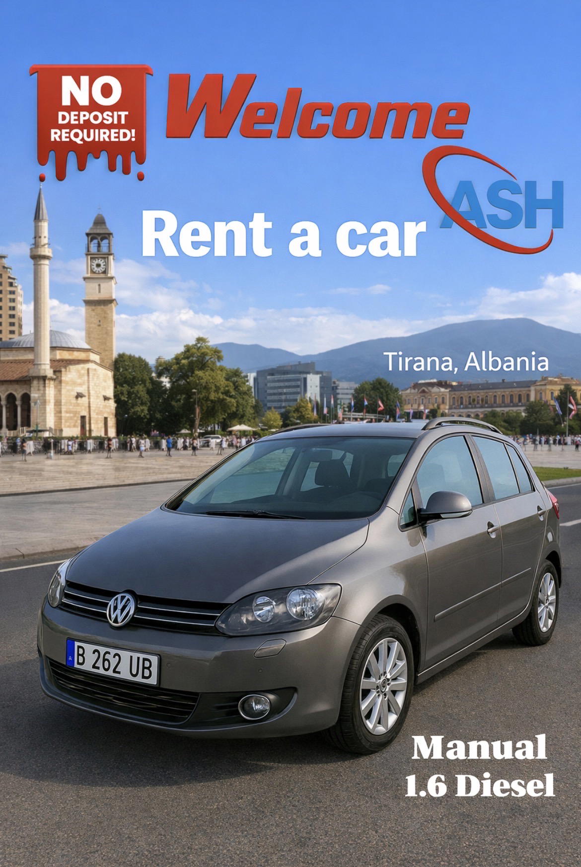 Volkswagen Golf for rent