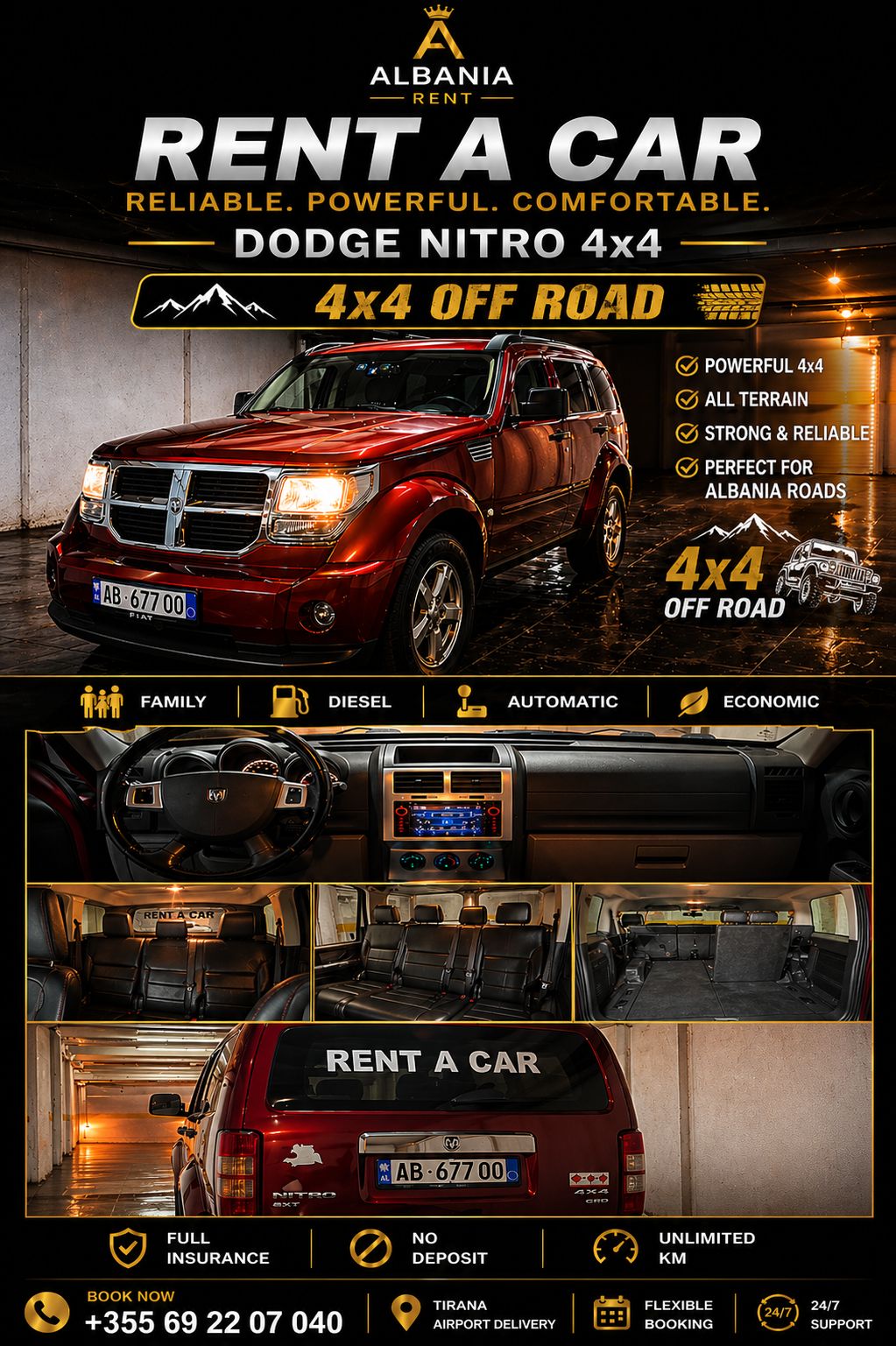 Dodge Nitro for rent