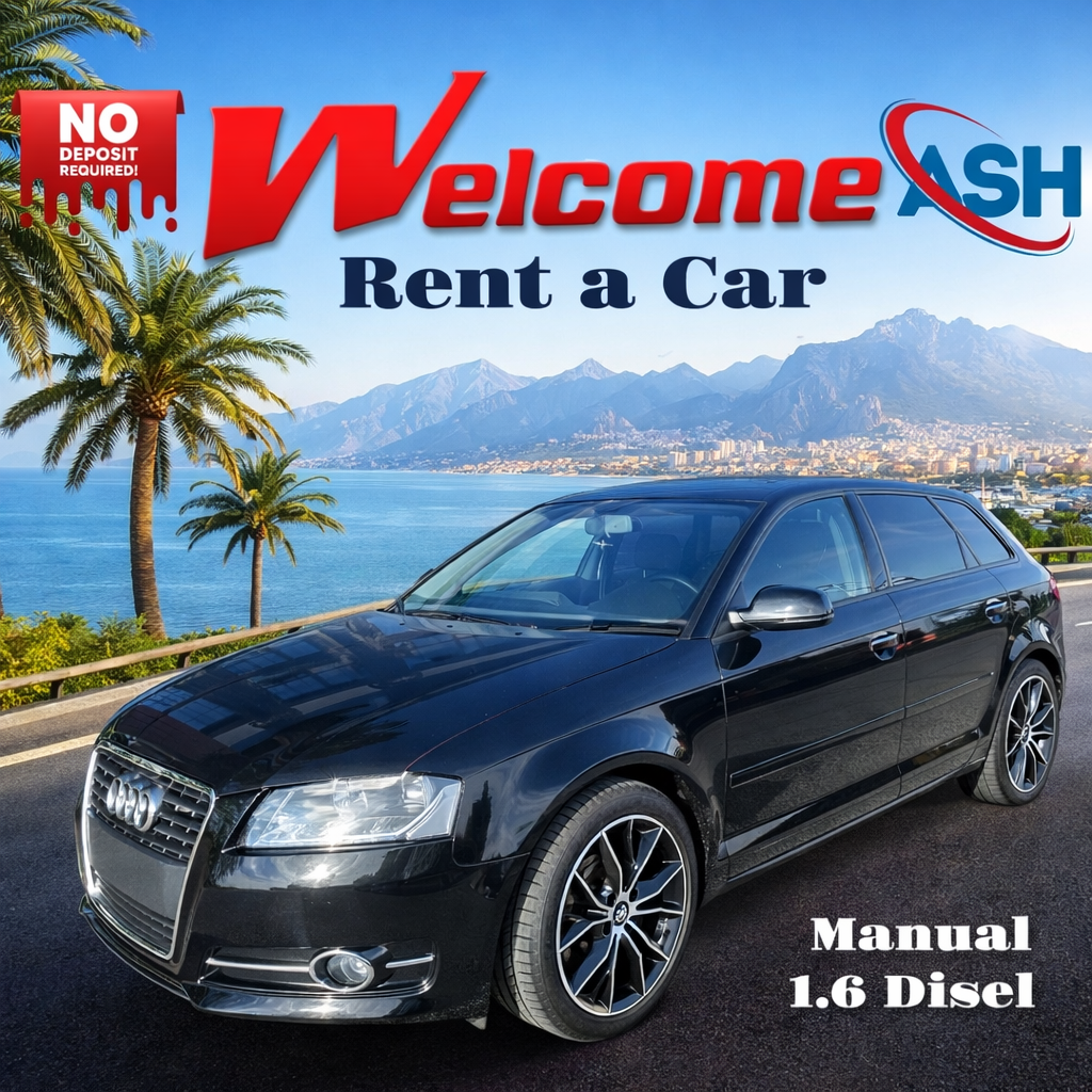 Audi A3 for rent