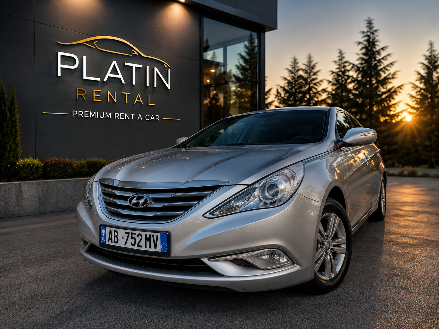 Hyundai Sonata RentX Albania